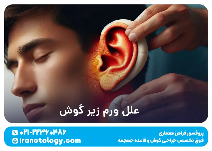 علل ورم زیر گوش
