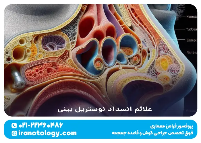 علائم انسداد نوستریل بینی